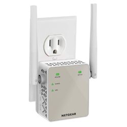 NETGEAR Wi-Fi Range Extender EX6120 - Coverage Up to 1500 Sq Ft and 25 Devices with AC1200 Dual Band Wireless Signal Booster & Repeater (Up to 1200Mbp