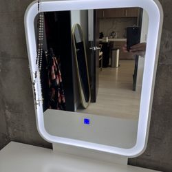 White Light Up Vanity 