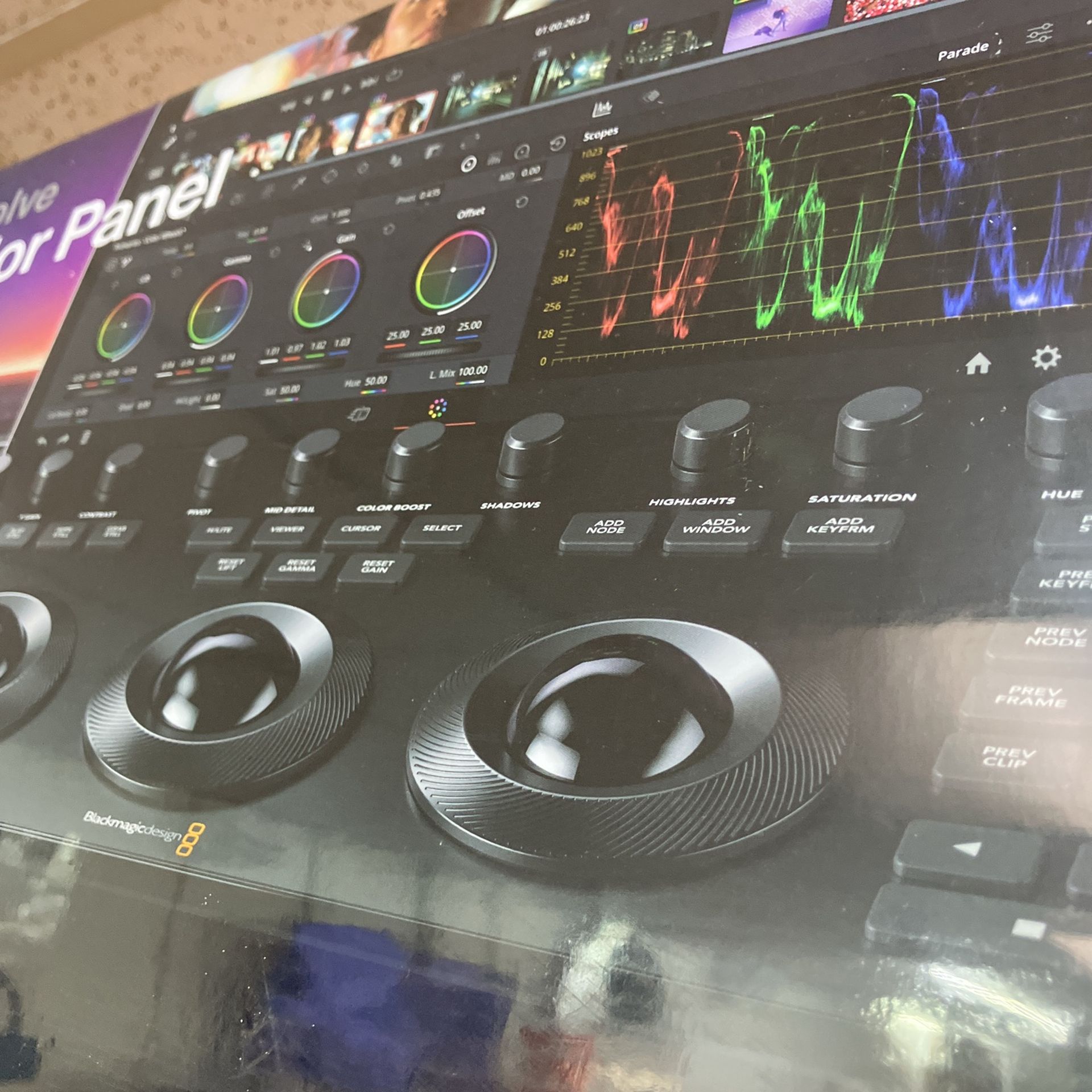 Blackmagic Design DaVinci Resolve Micro Color Panel