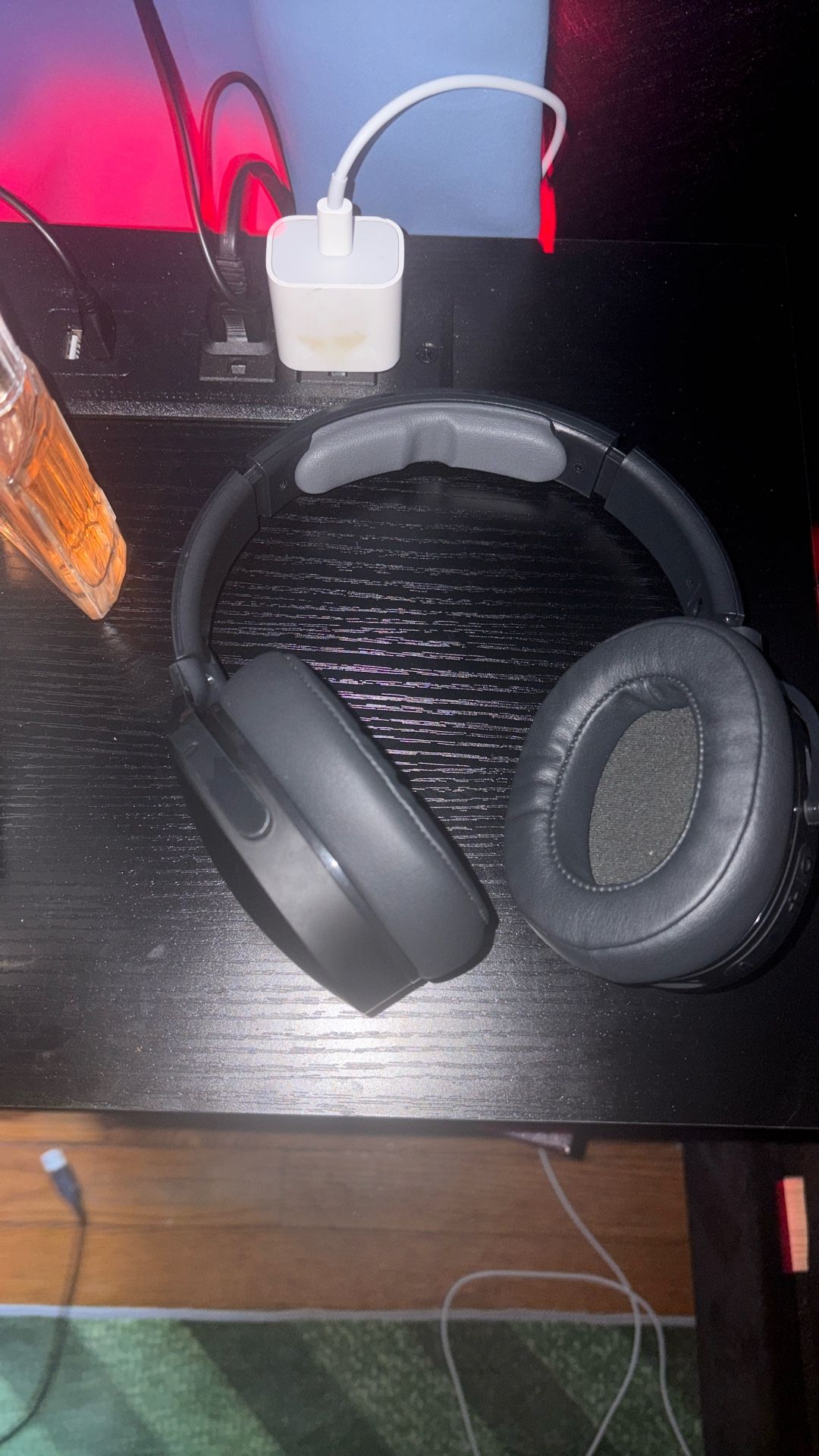 Skullcandy Hesh ANC Over-Ear Noise Cancelling Wireless Headphones with Charging Cable, 22 Hr Battery, Microphone, Works with iPhone Android and Blueto