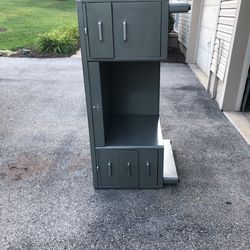 5ftx29 Metal Desk  Globe Wernicke Made In USA