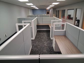 Ethospace 6x6x54T Any Size with Urban Walnut tops