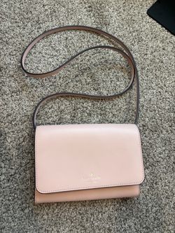 Kate Spade Pink Leather Crossbody Bag