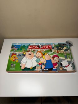 Family Guy Monopoly Board Game Collector’s Edition Complete USAopoly Rare