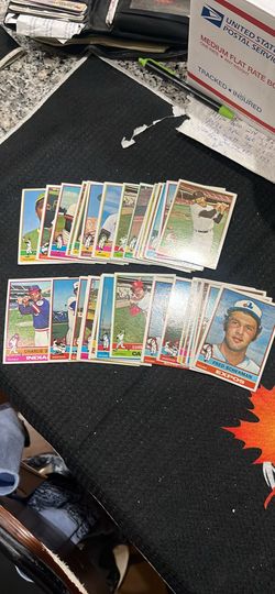 1976 Vintage Topps Baseball 15 Card Lot Only $5 Additional $1 Off Discount Read Below 