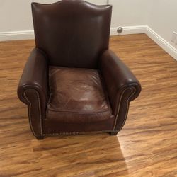 Leather chair