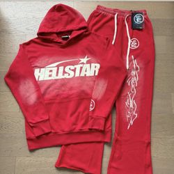 HELL STAR SWEATSUIT (red)