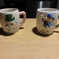 Vintage Walt Disney Mugs