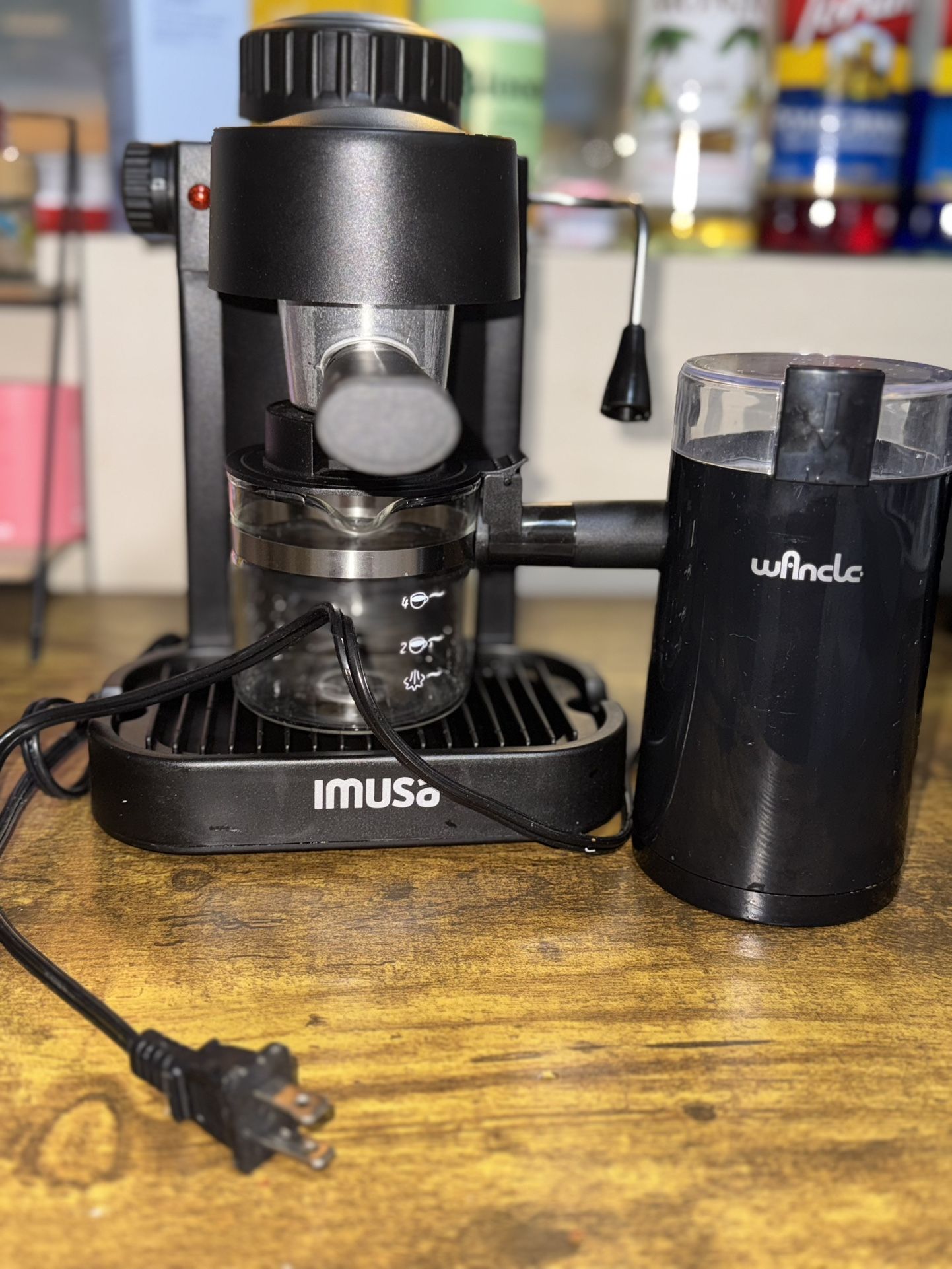 Espresso Maker + Grinder Bundle