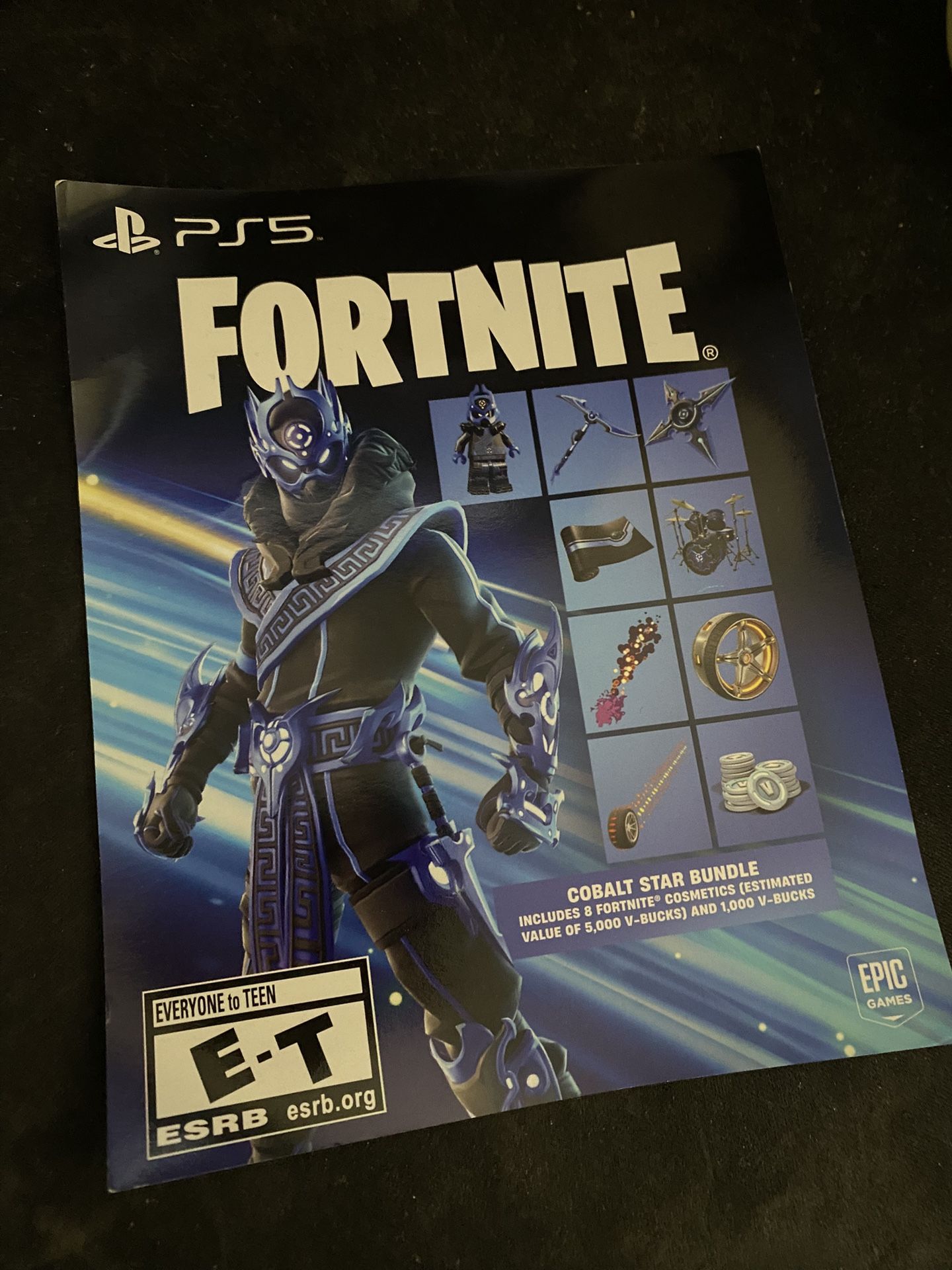 Fortnite Cobalt Star Bundle Code