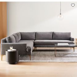 West Elm Andes Sectional Couch