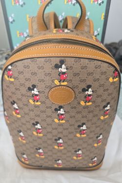 GUCCI X MICKEY MOUSE BACKPACK