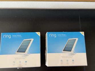2 Ring Solar Panels for Spotlight Cam Battery