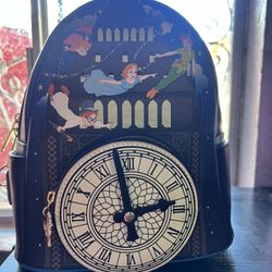 Loungefly Disney Peter Pan Glow Clock