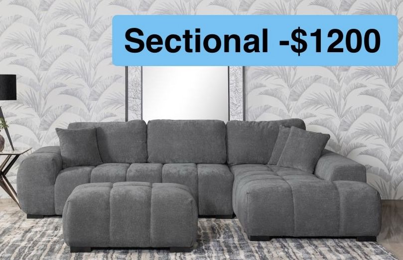 🌼FREE DELIVERY🌼Brand New Sectional Sofa Couch
