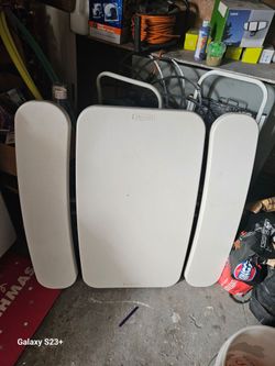 Kids folding bench table