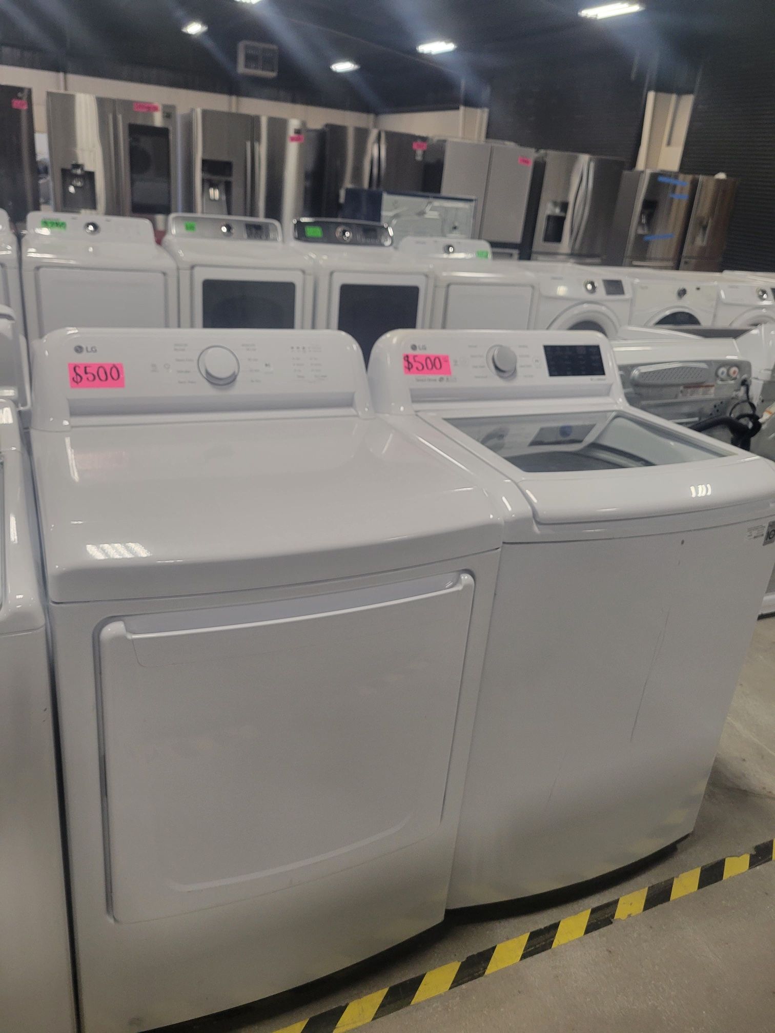 Set Washer & Dryer LG 