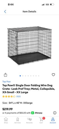 Dog crate cage