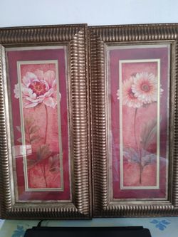 Pair of decorative frames