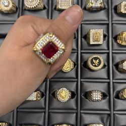 Gold rings