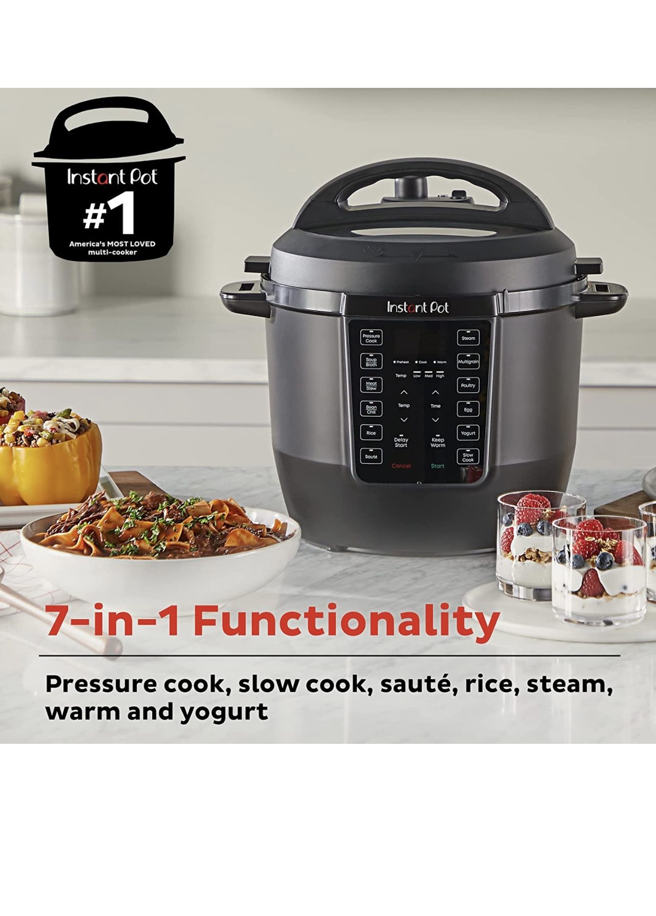 Instant Pot 6qt Duo Gourmet - olla a presión for Sale in Cumberland, IN -  OfferUp