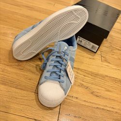 Blue Adidas ADV Superstars 