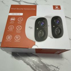 2 Camera Wireless, 2K Battery