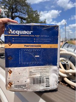 Brand new pool pump
