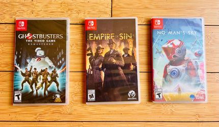 Nintendo Switch Games NO MAN’S SKY, EMPIRE OF SIN, GHOSTBUSTERS (You Pick)