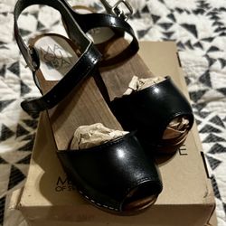 Brand New In Box Swedish Clog Heels Size 7