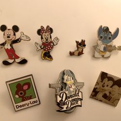 Authentic Disney Pins ($20 For All)