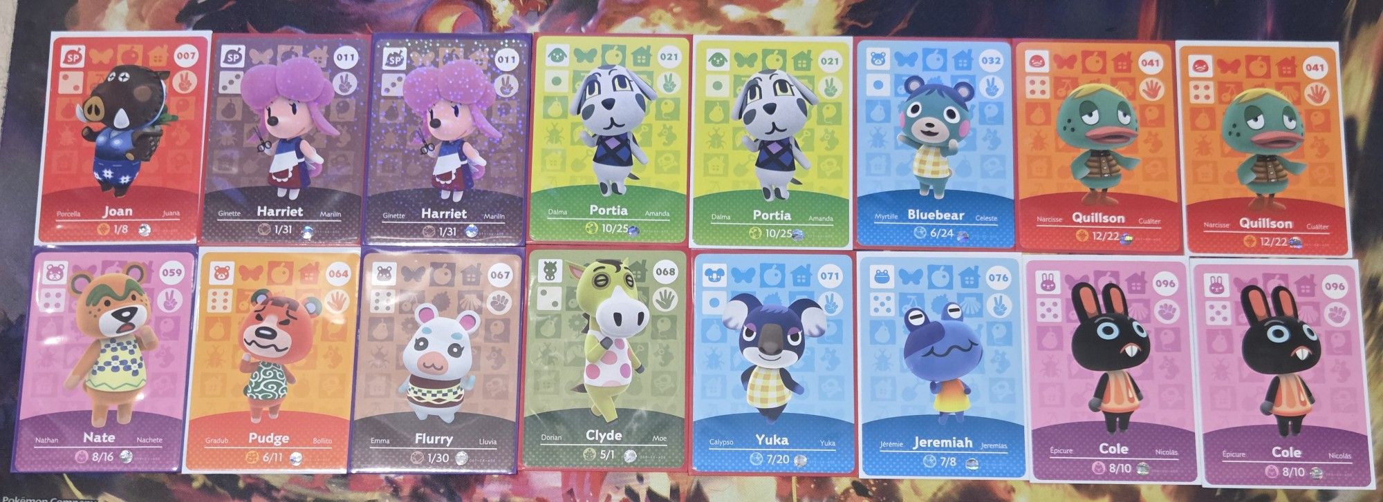 Nintendo Amiibo Animal Crossing Cards (16)