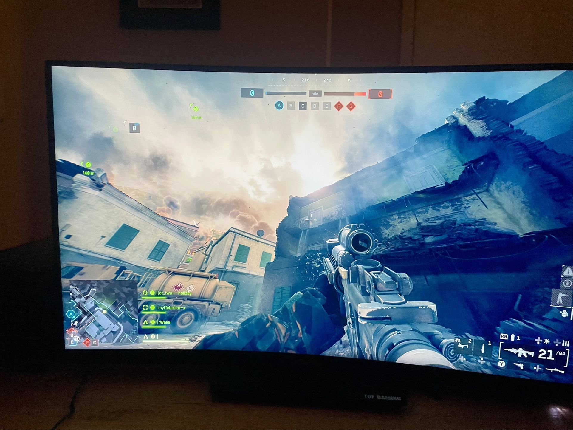 ASUS TUF gaming VGC32VQ 32” WQHD VA LED Monitor