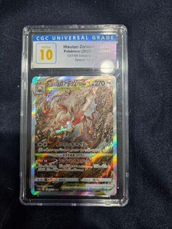 CGC Pristine 10 Hisuian Zoroark VSTAR  Japanese