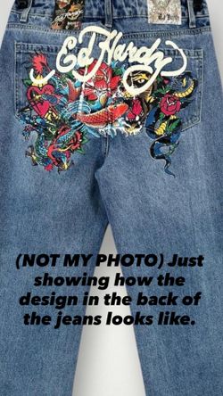 Size:32, Ed Hardy Jeans - check description.