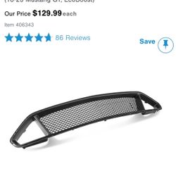 MP Concepts Mustang Upper Grill And MP Concepts Chin Spoiler