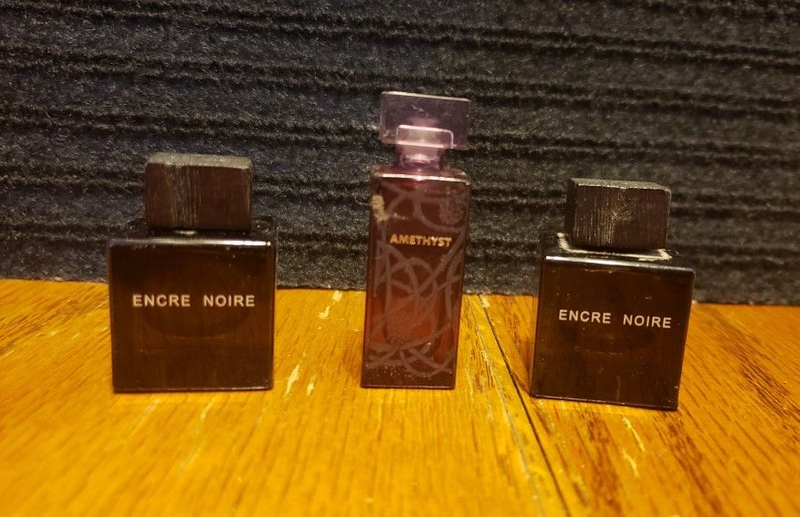Lalique Encre Noire and Amethyst Mini Perfume