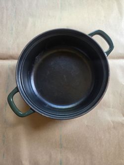 Parini 2 Qt. Enameled Cast Iron Braiser - Green