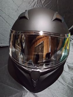 Full helmet and visor large size 59-60