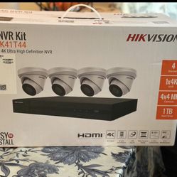 Hikvision 4K Security Camera System – Great Deal!