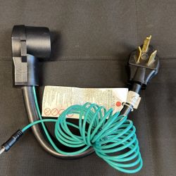4 Prong to 3 Prong Dryer Plug Adapter Cord, NEMA 10-30P to 14-30R, 10AWG, Fits Most Dryer Outlets in Homes