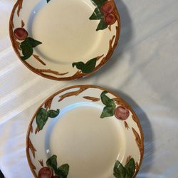 Franciscan Apple Played (10-1/2”W)Two each