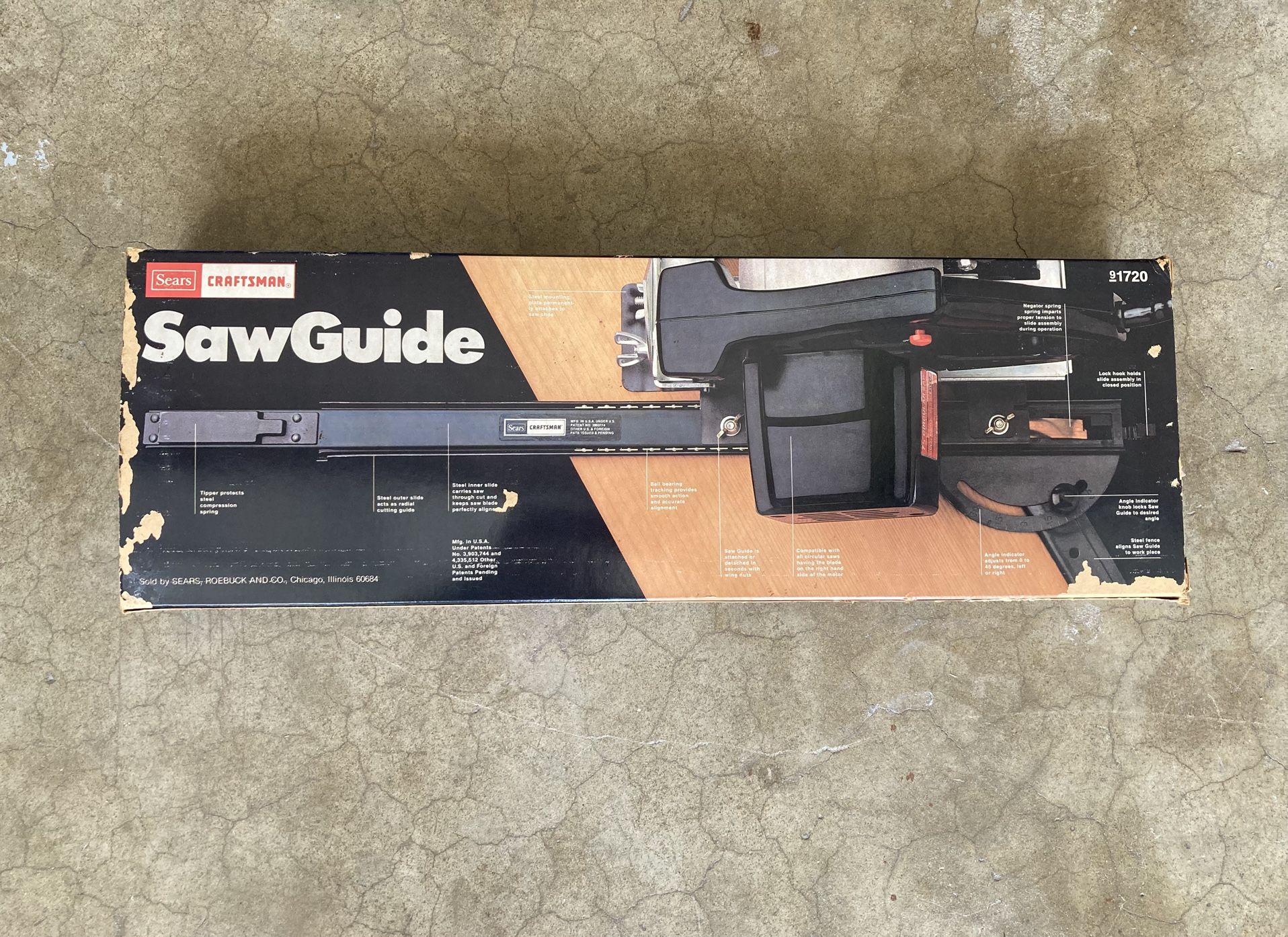 Vintage Craftsman Saw Guide