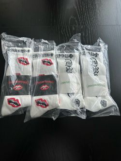 Chrome socks $20 each 2+ $15 each