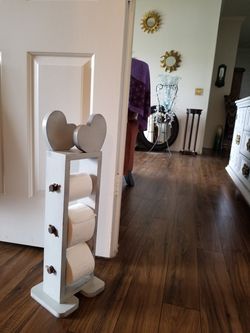 Vintage Toilet Paper Rack Stand