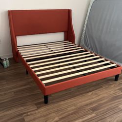 Queen Bed Frame Like New 