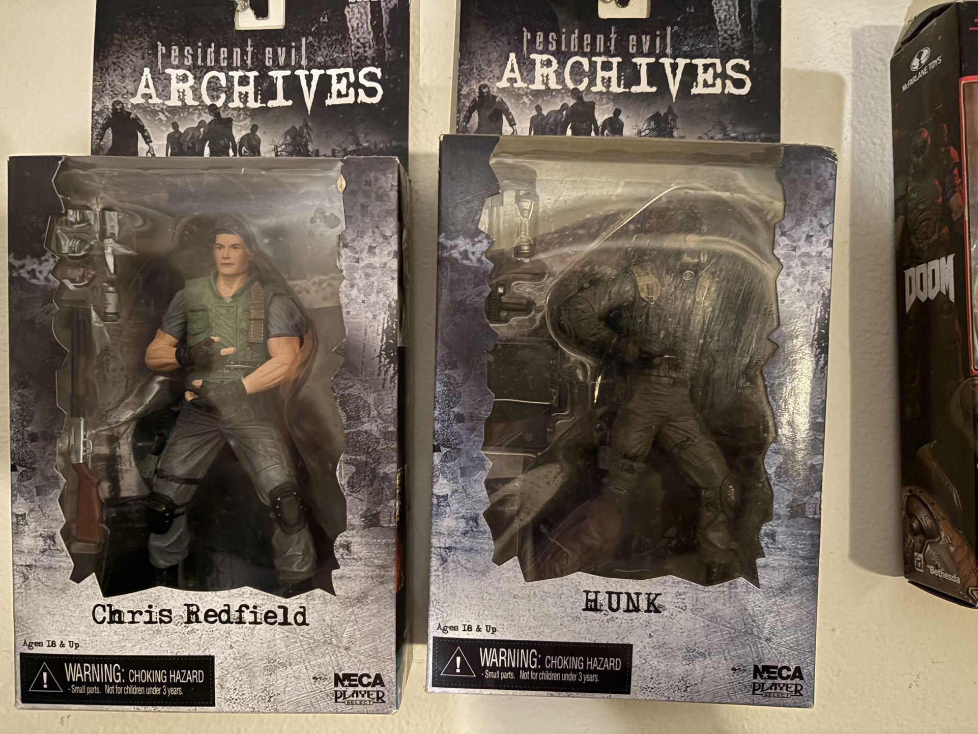 NECA Resident Evil Figures