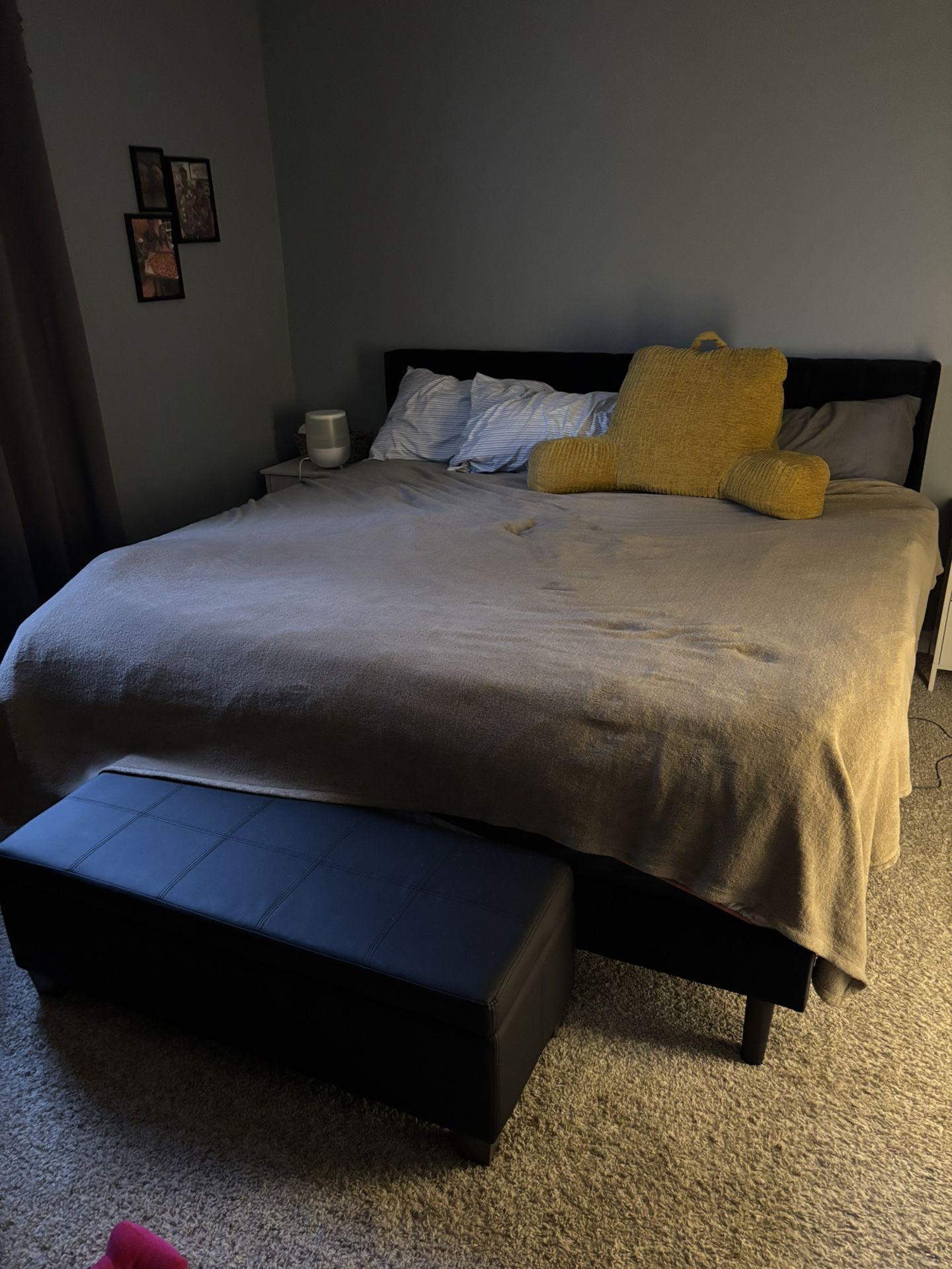 King Size Bed Frame -must pick up