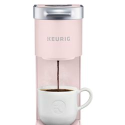Pink Keurig Mini With POD Organizer