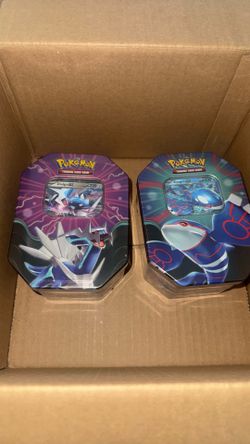 Pokémon ex Azure Legends Tins Dialga x Kyogre